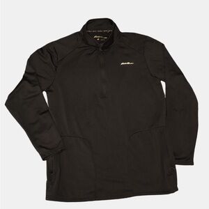 Eddie Bauer Motion Black Lightweight Jacket Med Zip Pockets NWOT Fits A Large